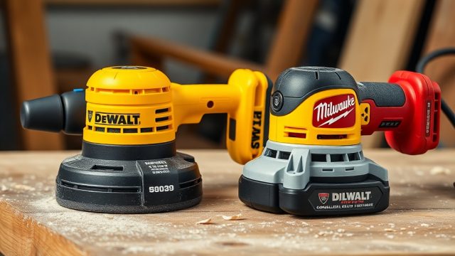DeWalt DCD791 vs Milwaukee M18 FUEL Random Orbital Sander: Which Sander Performs Better?