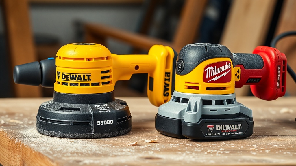 DeWalt DCD791 vs Milwaukee M18 FUEL Random Orbital Sander: Which Sander Performs Better?